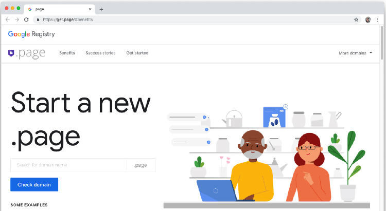 Qué es .page, el nuevo nombre de dominio de Google que es seguro por defecto