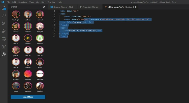 Las ‘stories’ ya han llegado incluso a Visual Studio Code: una extensión nos permite mostrar nuestro código al resto de usuarios